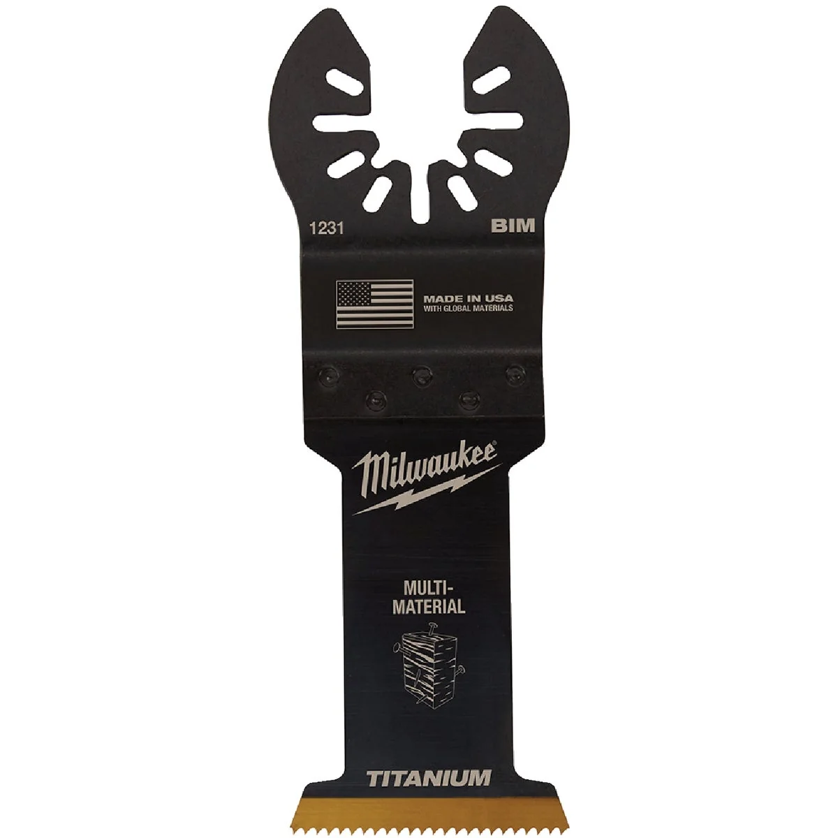 Responsible Milwaukee OPEN-LOK 1-3 8 In. Titanium Enhanced Bi-Metal Multi-Material Oscillating Blade Soft