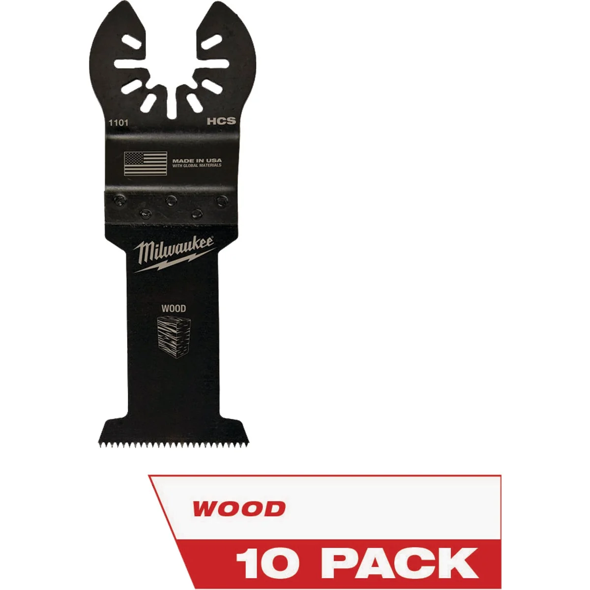 Organic Milwaukee OPEN-LOK 1-3 8 In. HCS Wood Oscillating Blade 10-Pack Casual