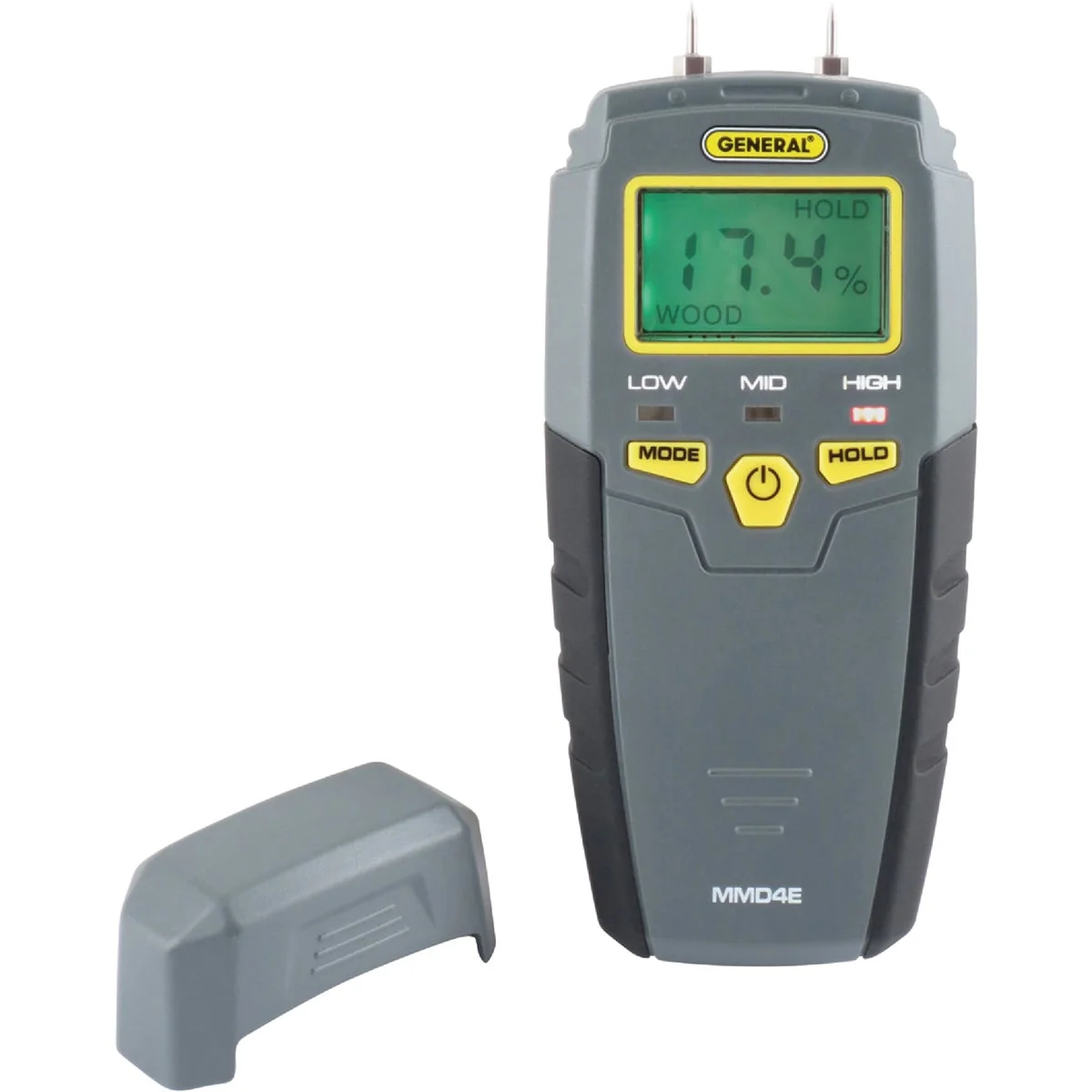 Sustainable General Tools Moisture Meter with LCD Display High-End