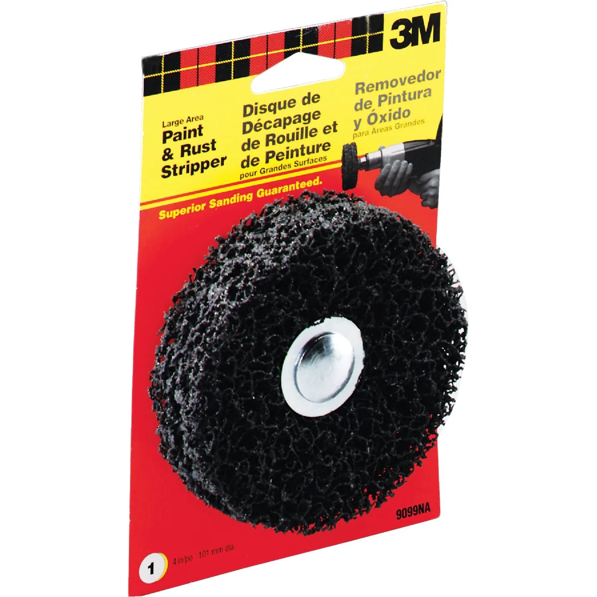 Efficient 3M 4 In. Double Pad Paint Removal Disc Long-Lasting