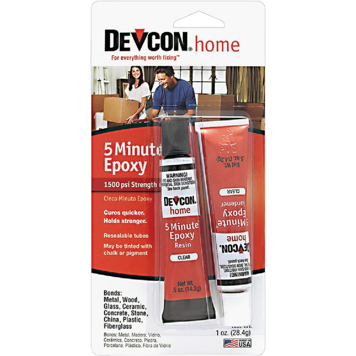 Natural Devcon 1 Oz. 5 Minute Epoxy Traditional