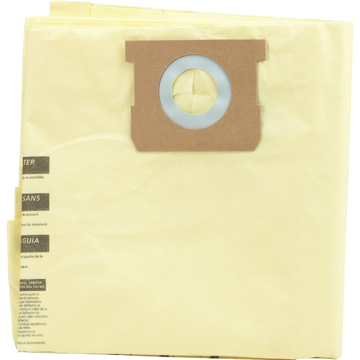 Fine Channellock Paper High Efficiency 8 to 10 Gal. Filter Vacuum Bag 3-Pack Proven