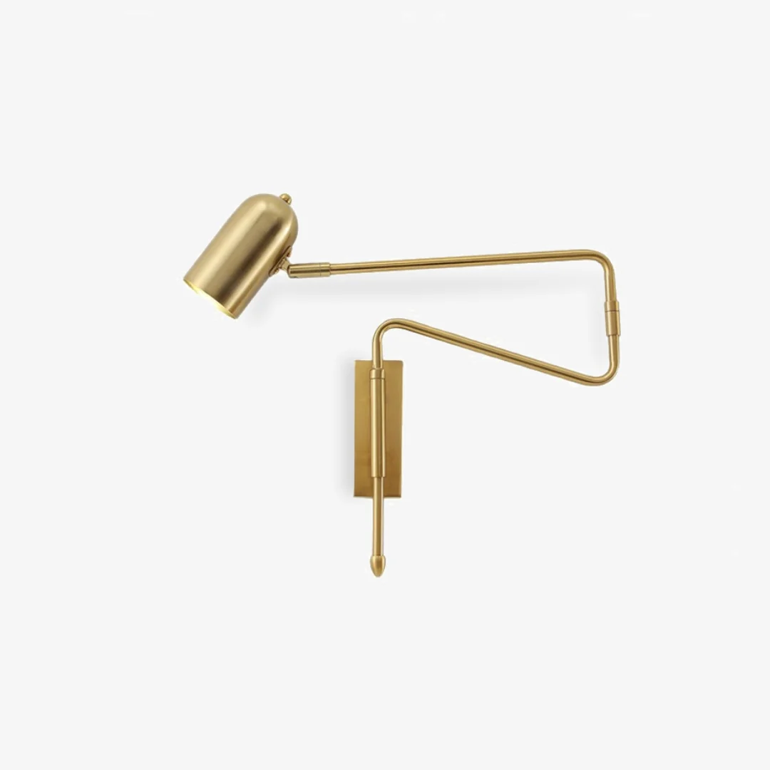 Solid Verstelbare arm leeslamp voor aan de muur Easy-to-Use