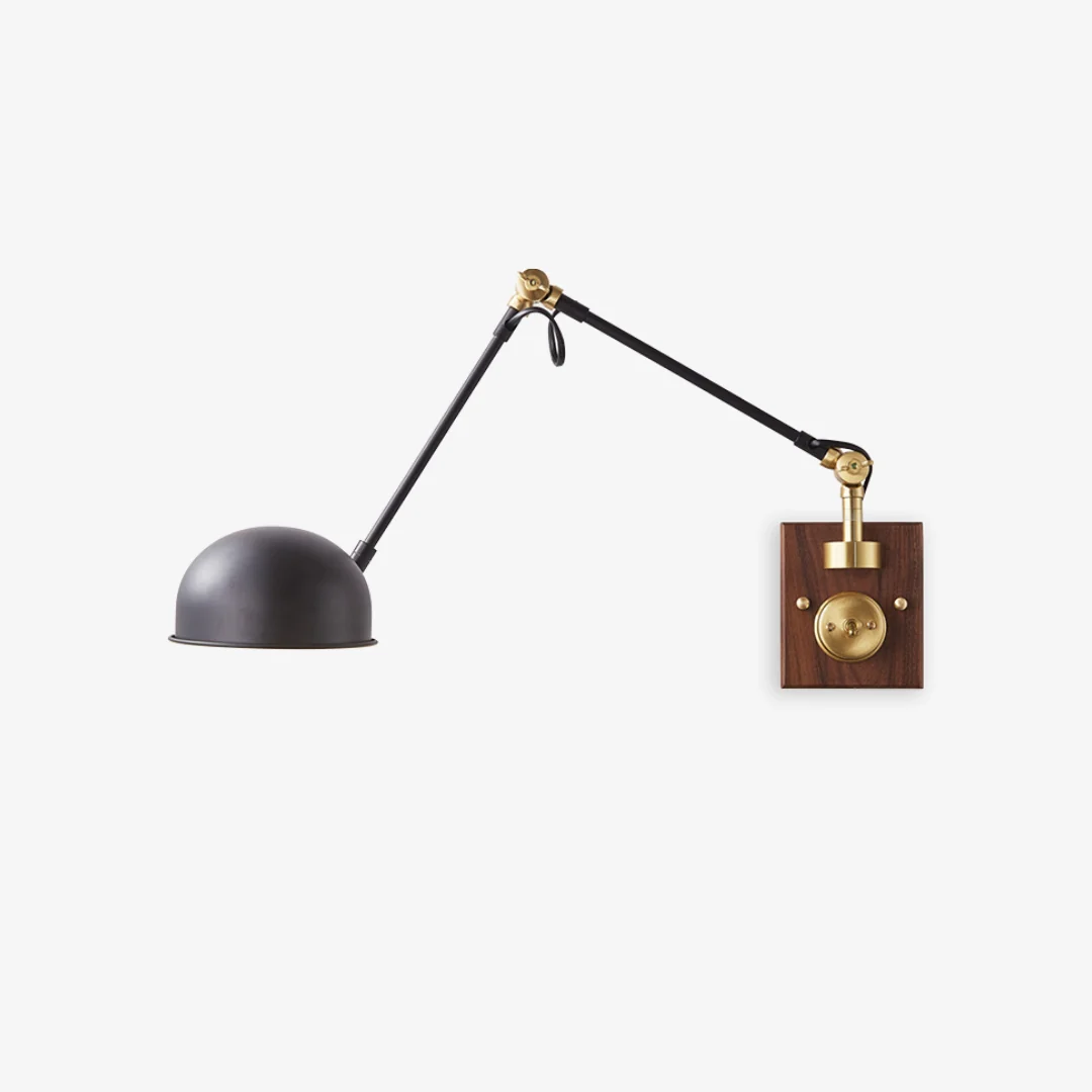Fine Crafted Blair Swing Arm Wandlamp Secure