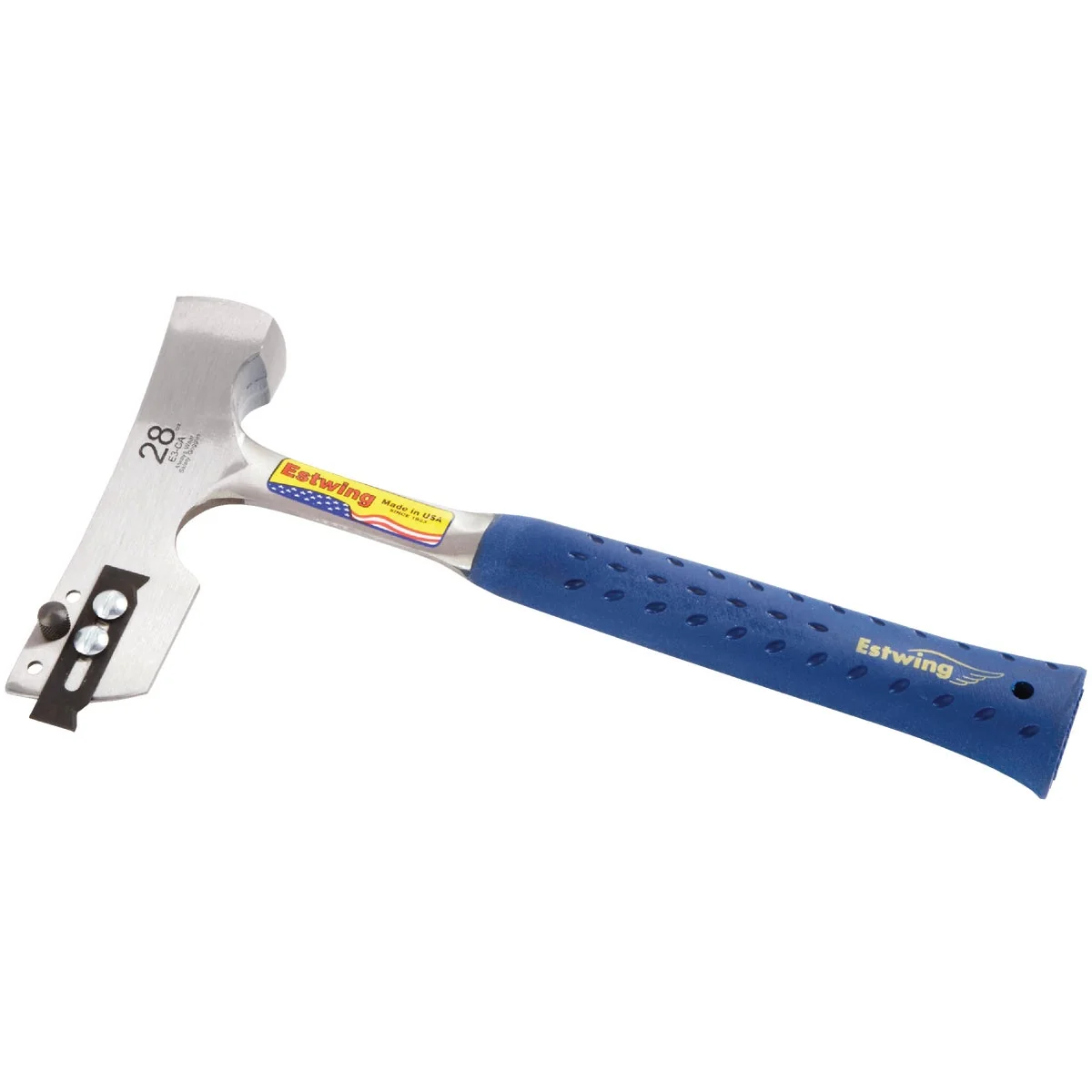 Breathable Estwing 29 Oz. Steel Shingling Hatchet with Steel Handle and Replaceable Blade Gauge Practical