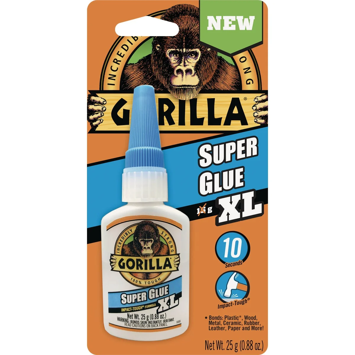 Efficient Gorilla 0.88 Oz. Super Glue XL Artisan