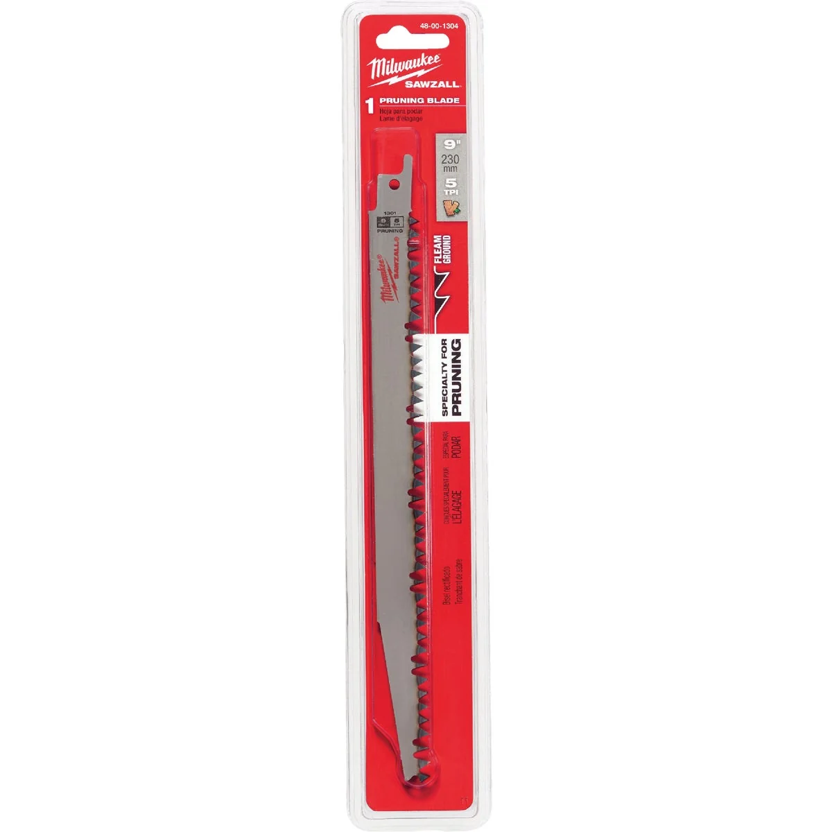 Prestigious Milwaukee Sawzall 9 In. 5 TPI Wood Pruning Reciprocating Saw Blade Next-Generation