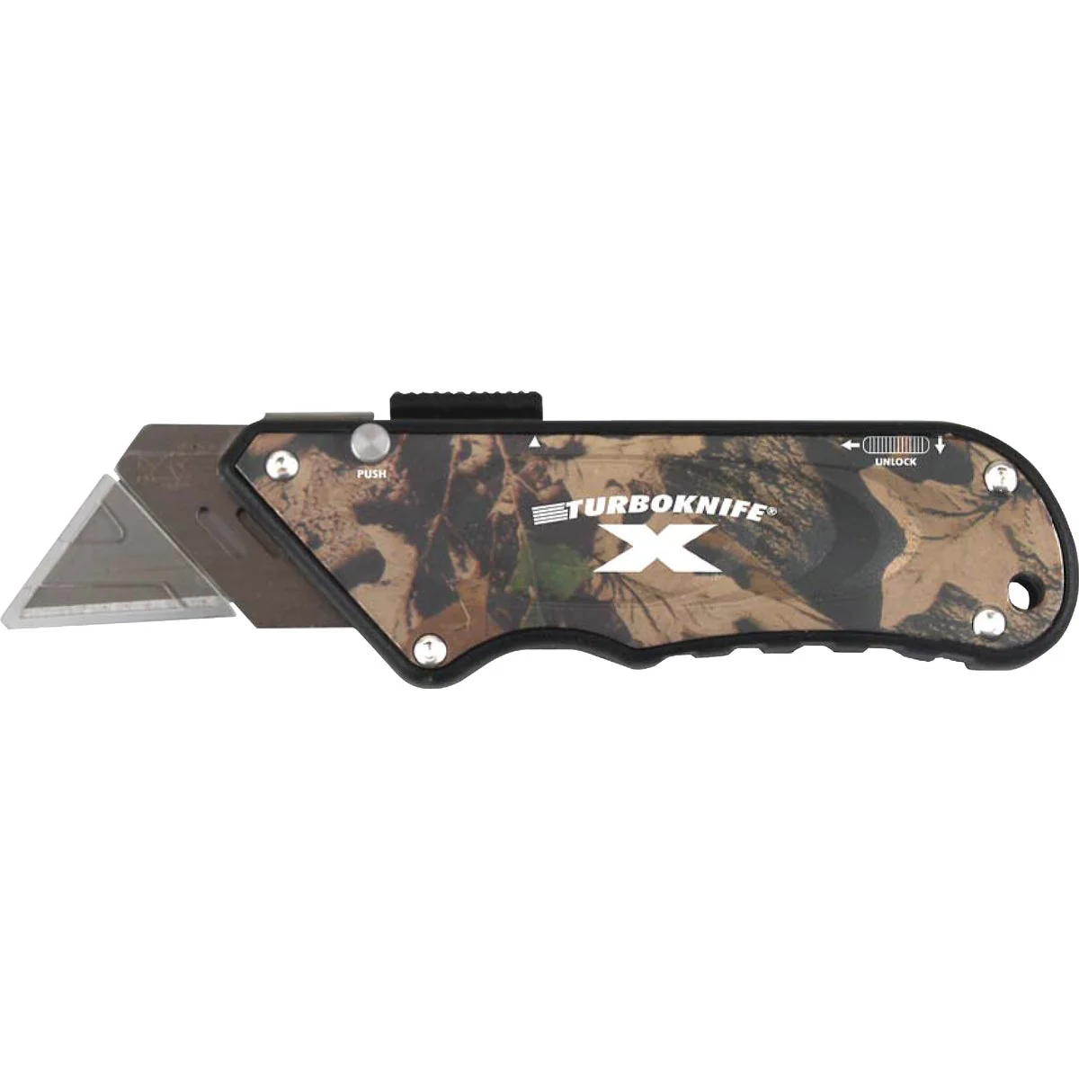 Dependable Olympia Tools Turboknife X Retractable Straight Utility Knife Camo Artisan