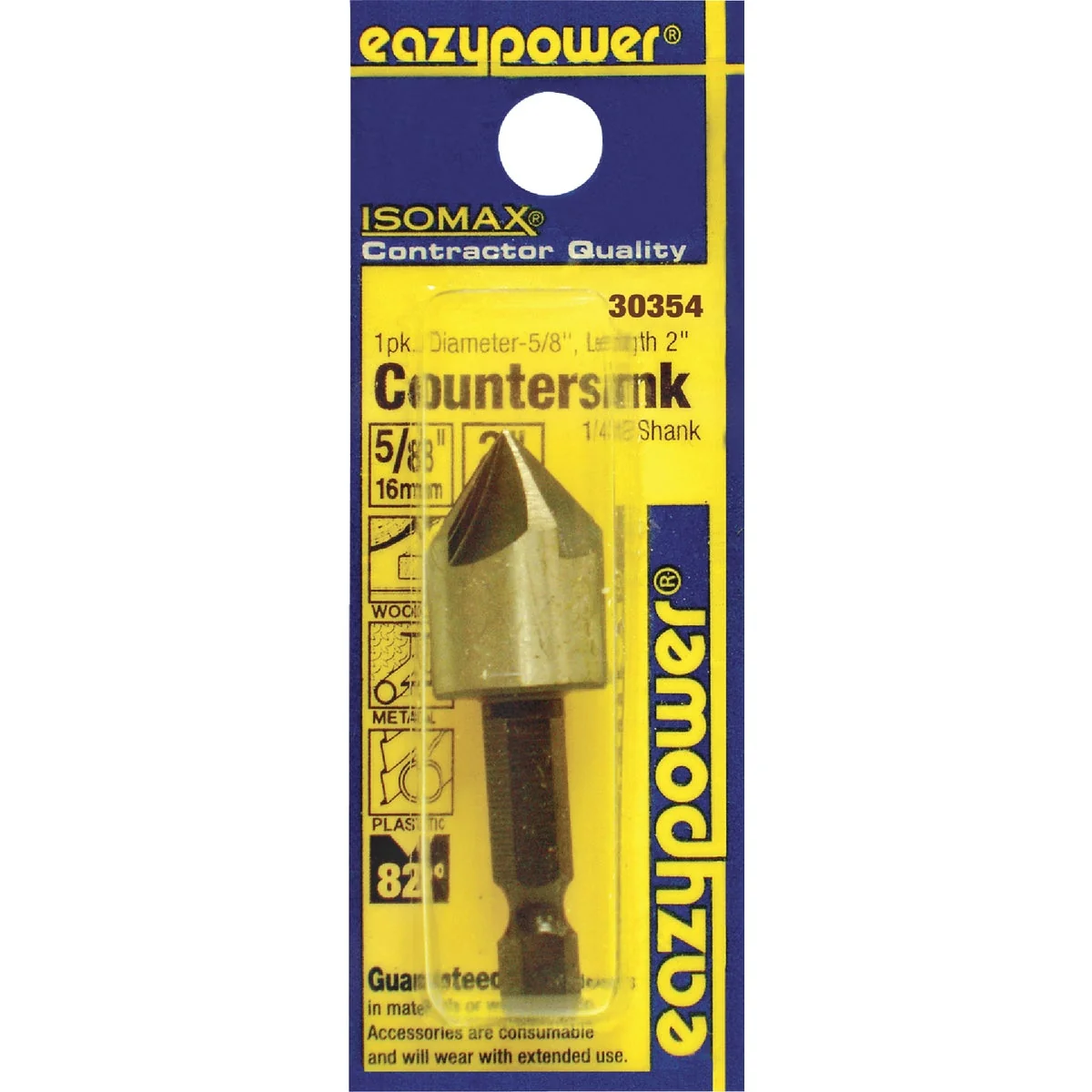 High-End Eazypower 5 8 In. Soft Metal Wood Countersink Functional