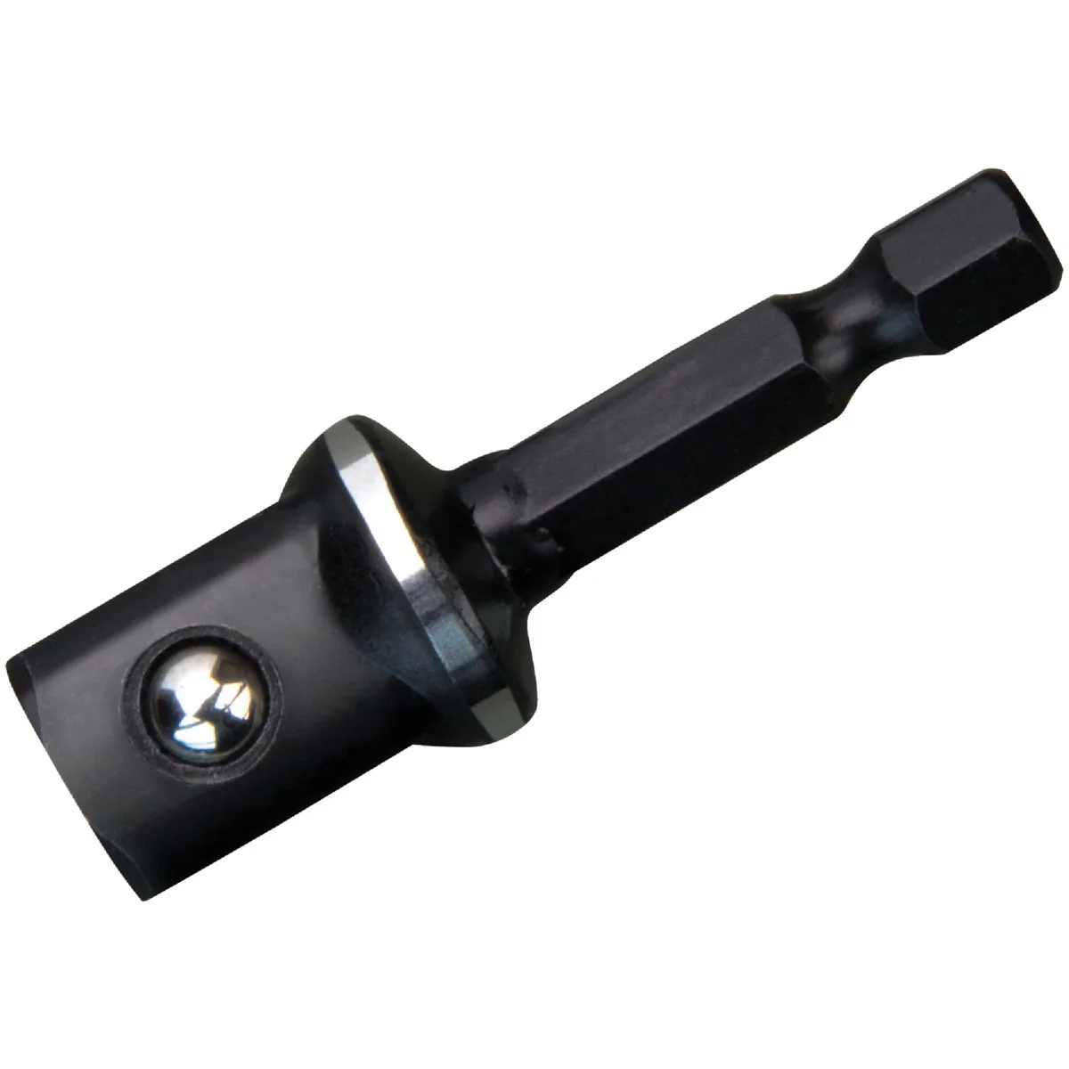 Efficient Milwaukee ShockWave 1 4 In. Hex to 1 2 In. Square Socket Adapter Soft