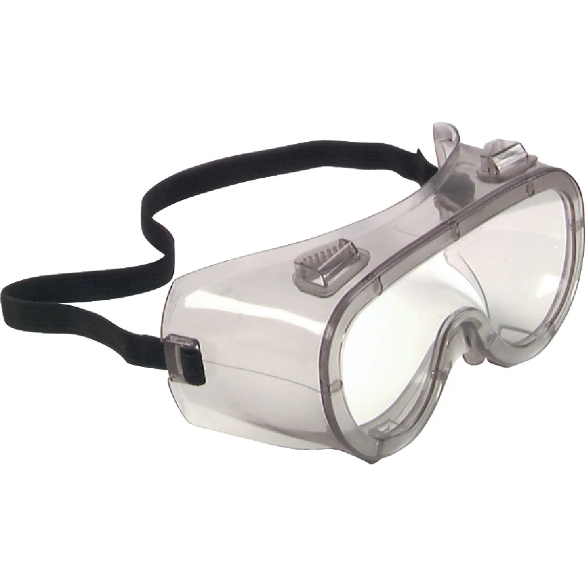Fine Crafted Safety Works Chemical and Impact Gray Tint Frame Safety Goggles with Anti-Fog Clear Lenses Lightweight