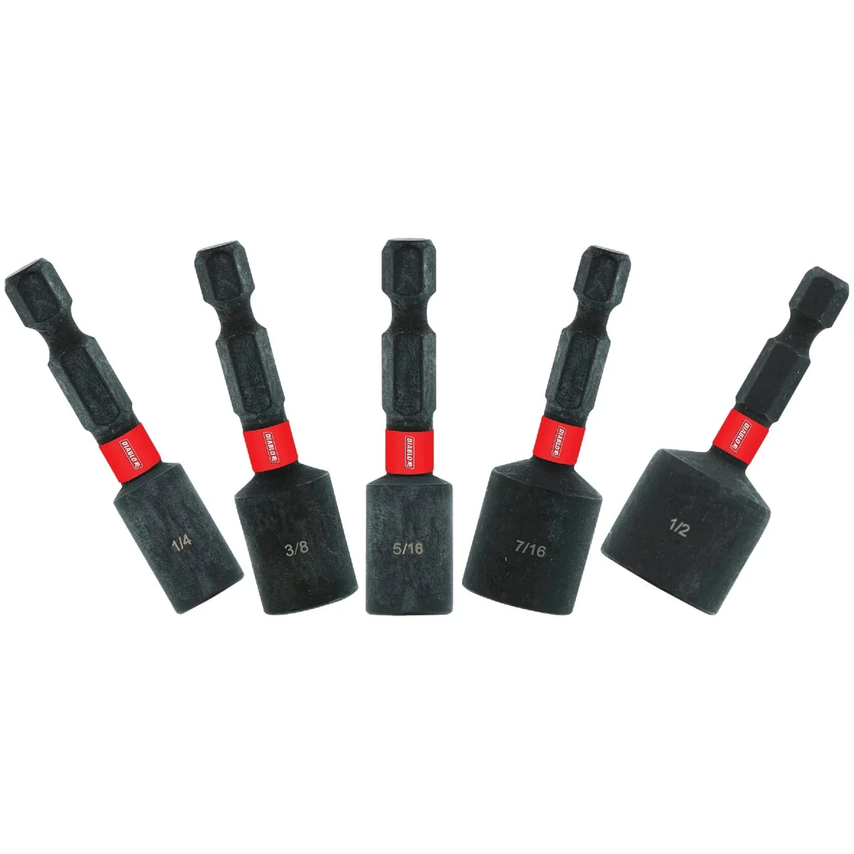 Stylish Diable 1-7 8 In. Magnetic Nutdriver Set 5-Piece User-Friendly