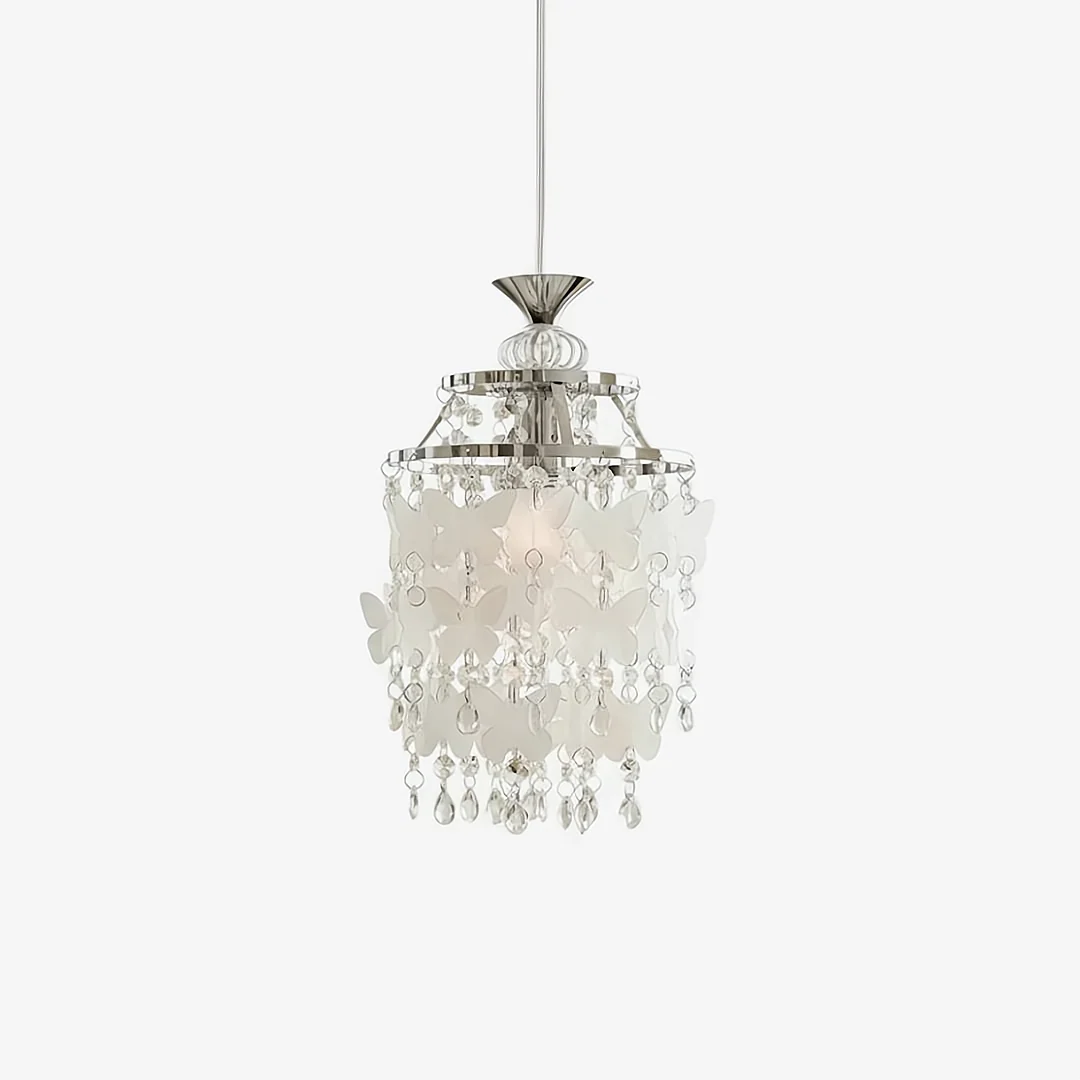 Eco-Friendly Vlinder Kristallen Hanglamp Minimalist