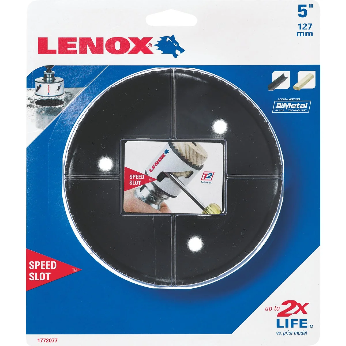 Exclusive Lenox Speed Slot 5 In. Bi-Metal Hole Saw Reliable
