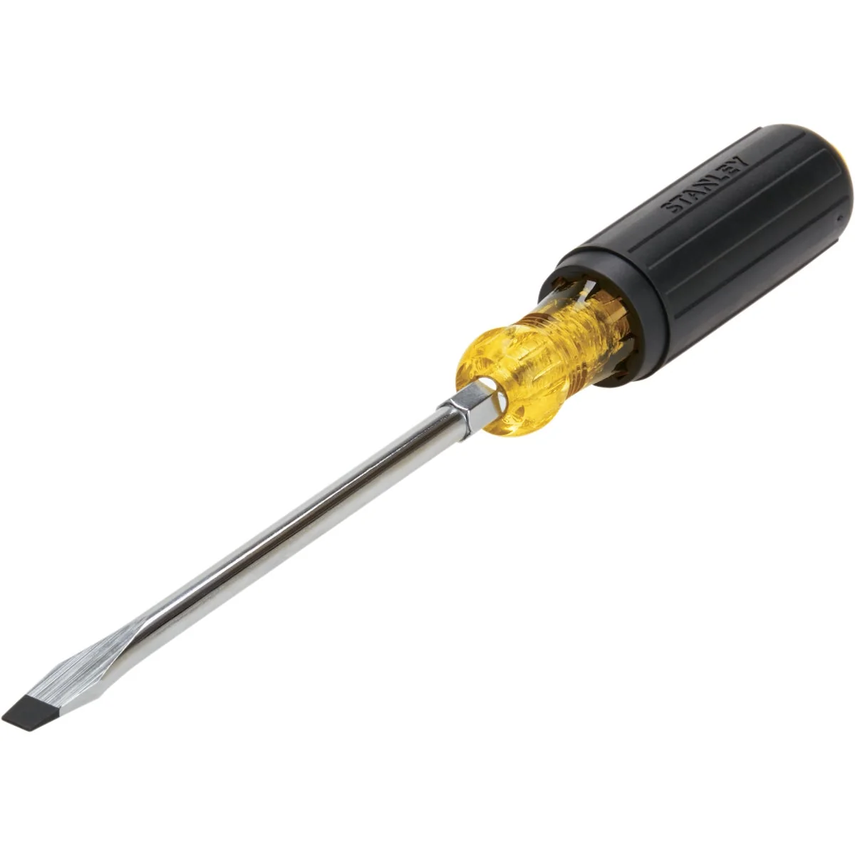 Excellent Stanley 5 16 In. x 6 In. Standard Vinyl Grip Slotted Screwdriver Prestigious