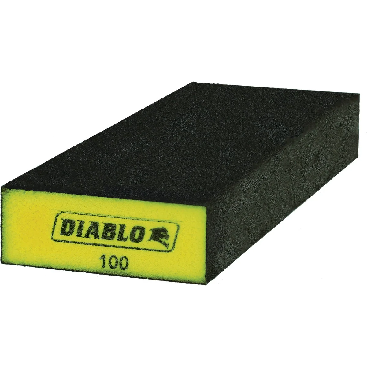 Eco-Friendly Diablo 3 In. x 8 In. x 1 In. 100-Grit Fine Extended Flat Edge Sanding Sponge Flexible
