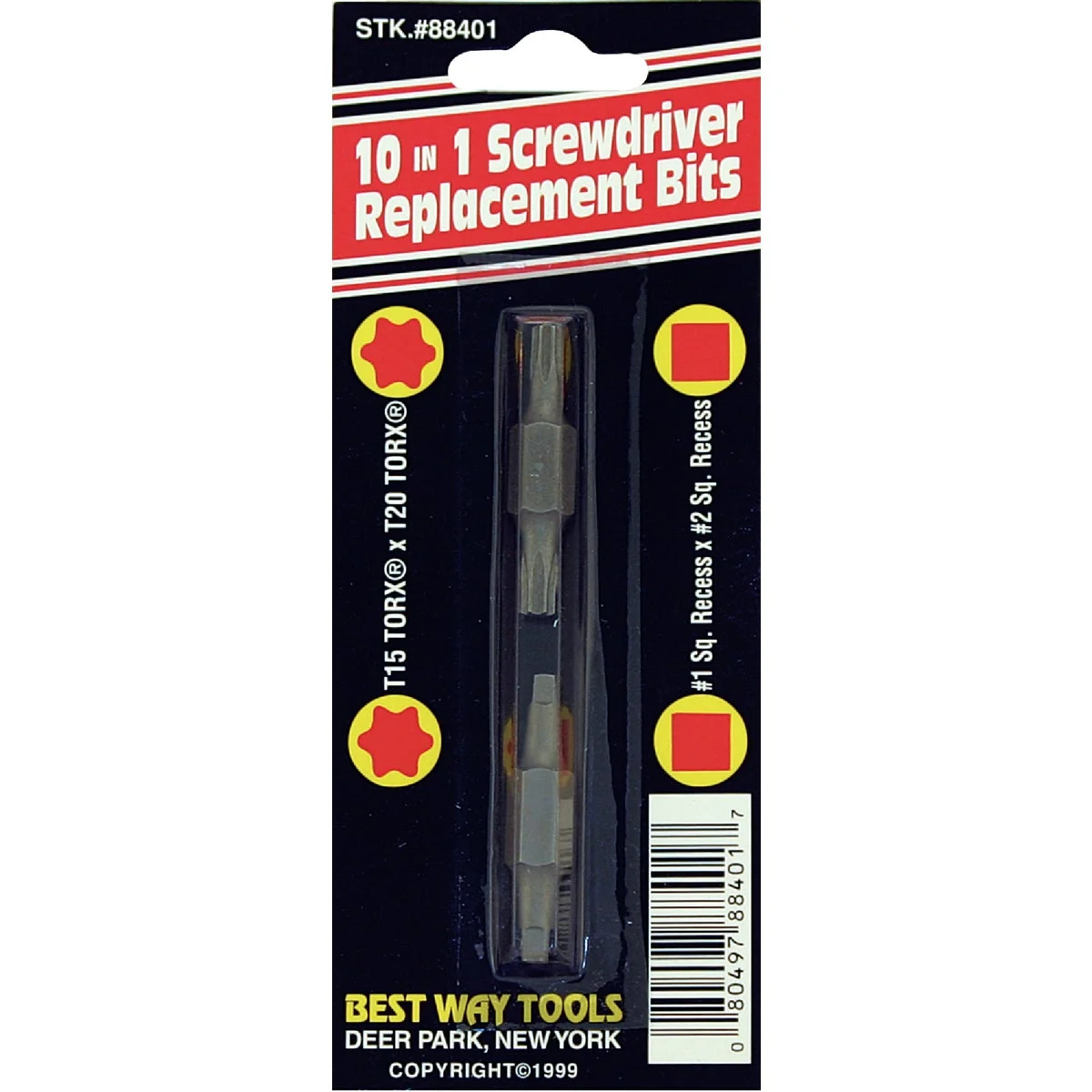 Breathable Way Tools TORX 10-in-1 Double End Screwdriver Bit Quality