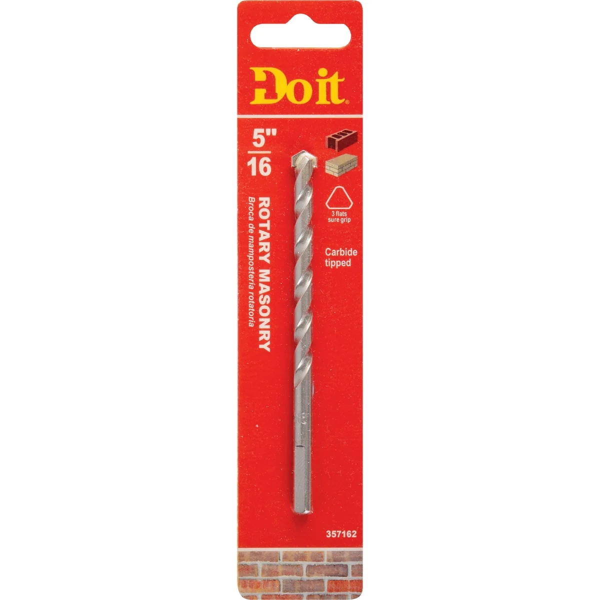Exceptional Do it 5 16 In. x 4-3 4 In. Rotary Masonry Drill Bit High-End