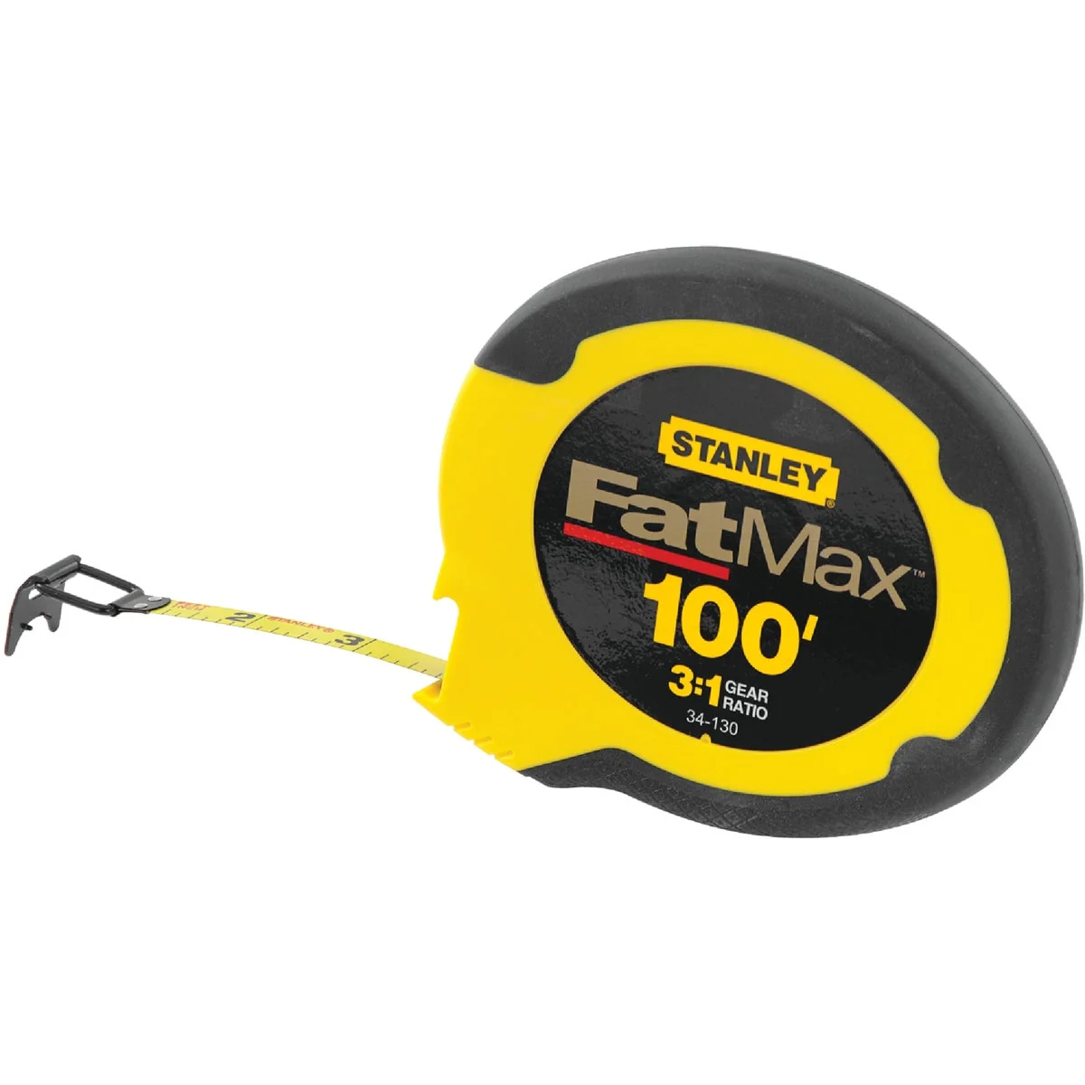Next-Generation Stanley FatMax 100 Ft. Steel Closed Case Reel Tape Professional