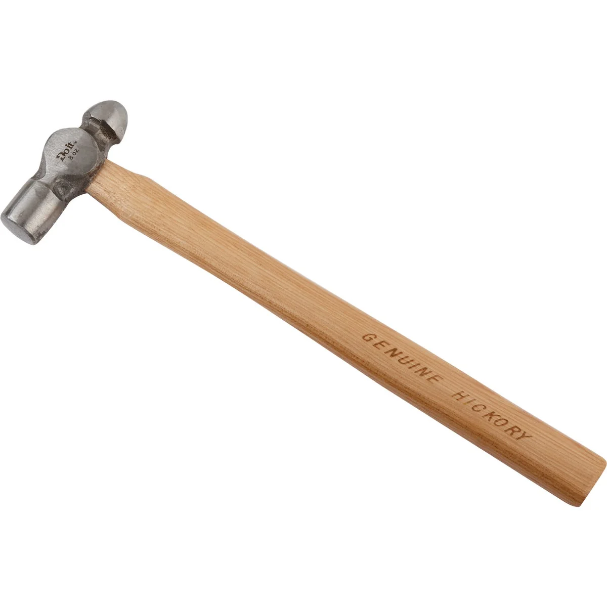Recyclable Do it 8 Oz. Steel Ball Peen Hammer with Hickory Handle Solid