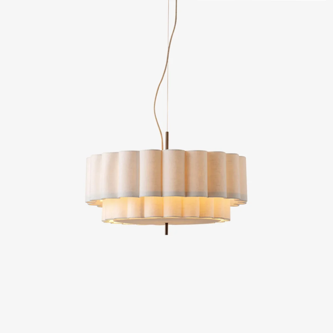 Convenient Boheemse linnen hanglamp Classic