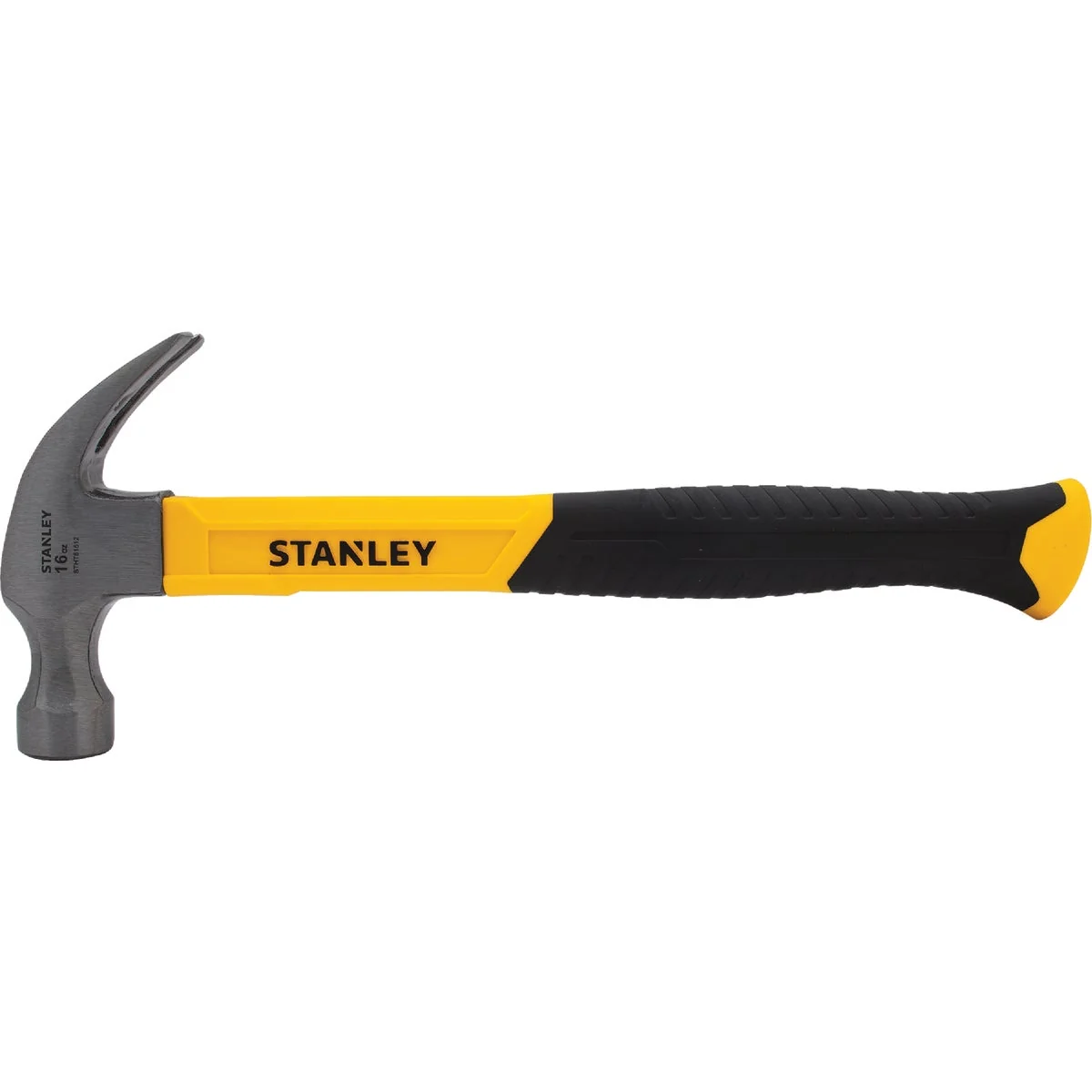 Trusted Stanley 16 Oz. Smooth-Face Curved Claw Hammer with Fiberglass Handle Fine Crafted