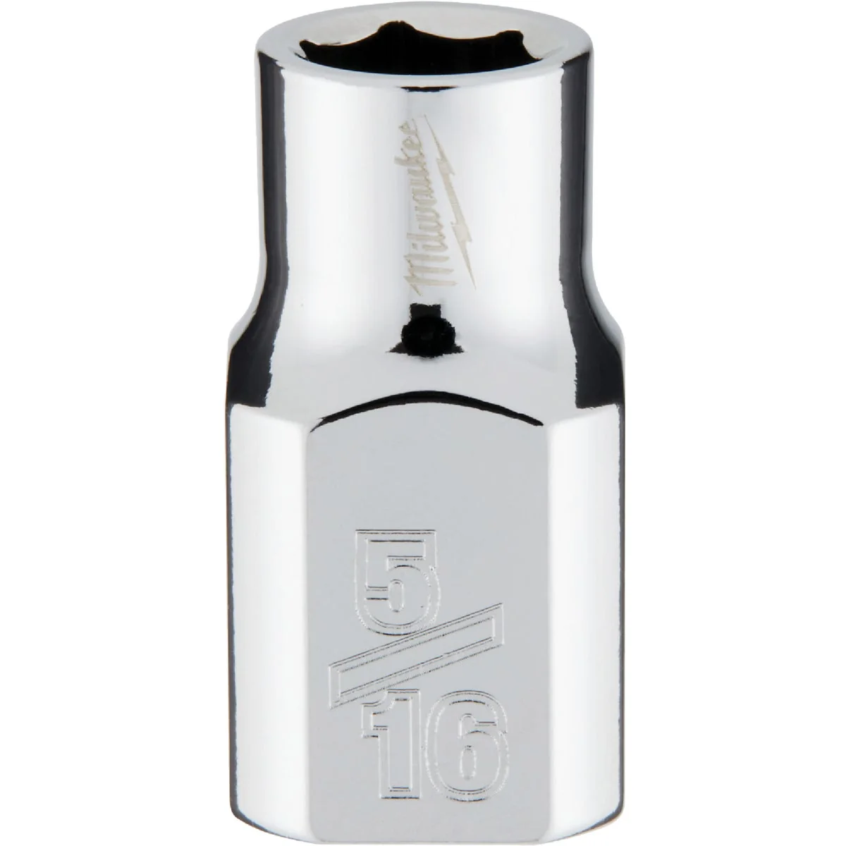 First-Class Milwaukee 3 8 In. Drive 5 16 In. 6-Point Shallow Standard Socket with FOUR FLAT Sides Efficient