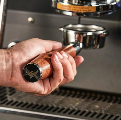 Efficient 58mm Bottomless Portafilter for E61 Group Head Smooth