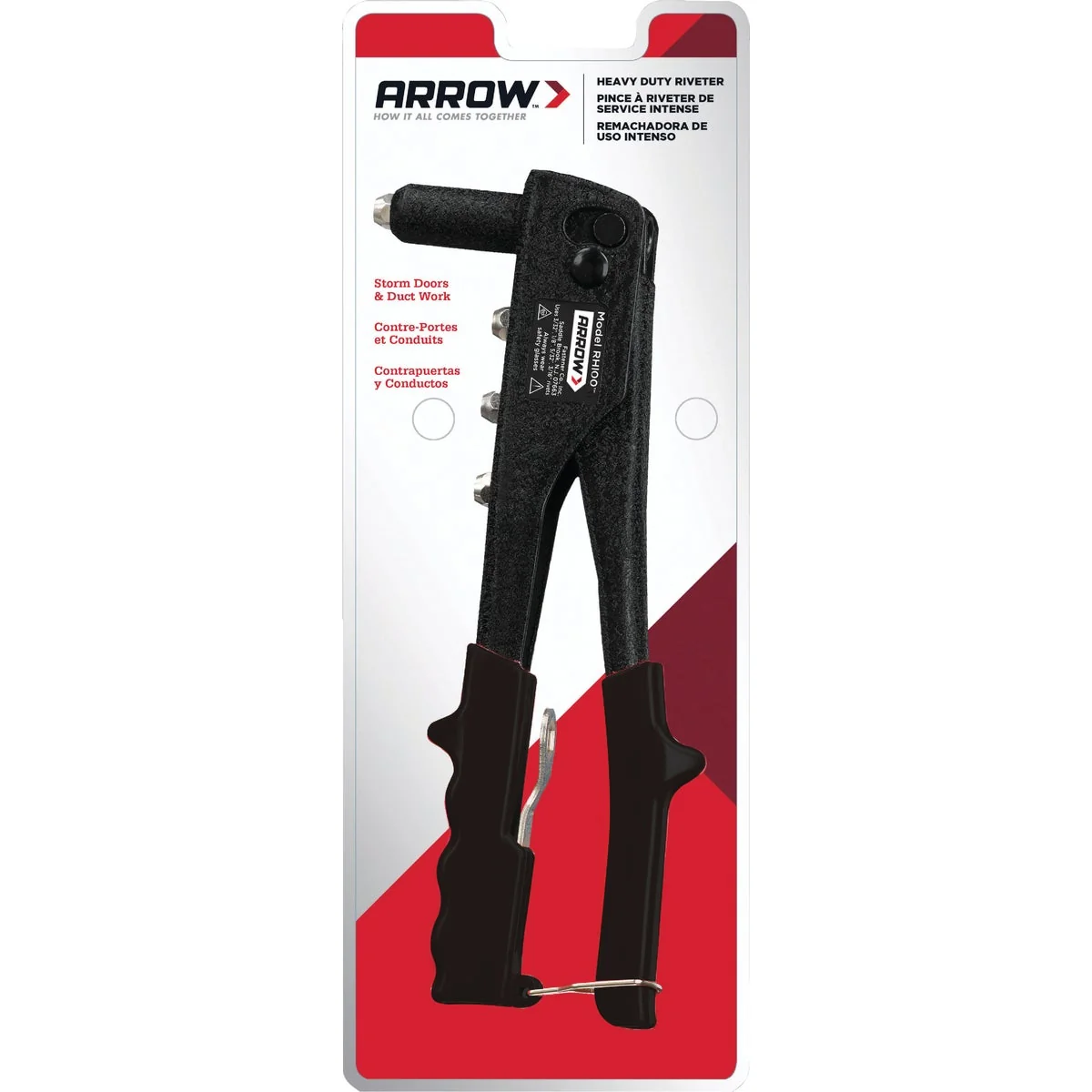 Enhanced Arrow Medium Duty Rivet Tool Detailed