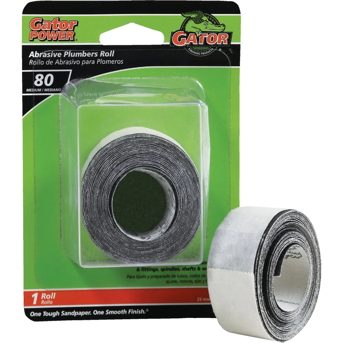 Healthy Gator 1 In. x 10 Ft. 80-Grit Plumber's Abrasive Sand Cloth Genuine