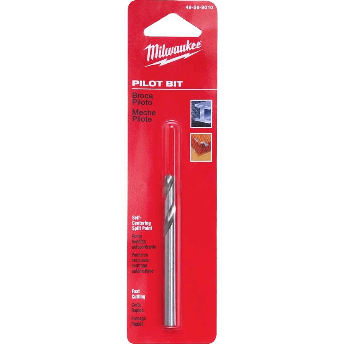 Artisan Milwaukee Thunderbolt 1 4 In. x 3-1 2 In. Pilot Drill Bit High-Grade