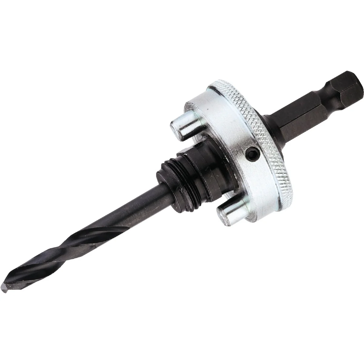 World-Class Lenox 3 8 In. Hex Shank Snap Back Hole Saw Mandrel Fits 1-1 4 In. to 6 In. Hole Saws Natural