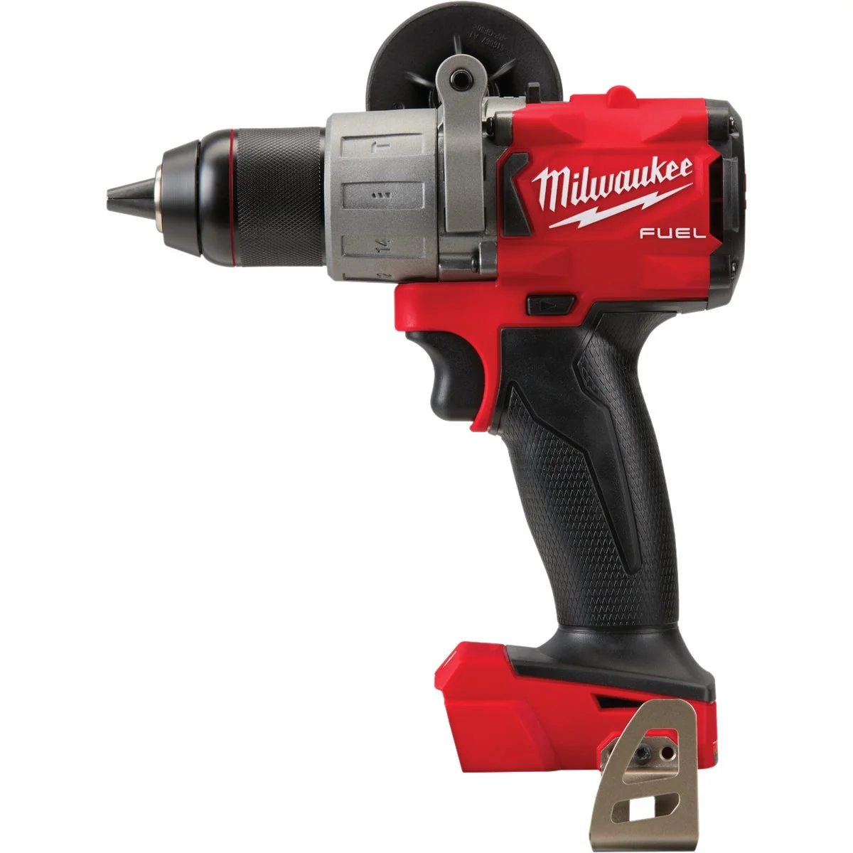 Premium Milwaukee M18 FUEL 18 Volt Lithium-Ion Brushless 1 2 In. Cordless Hammer Drill Bare Tool Clean