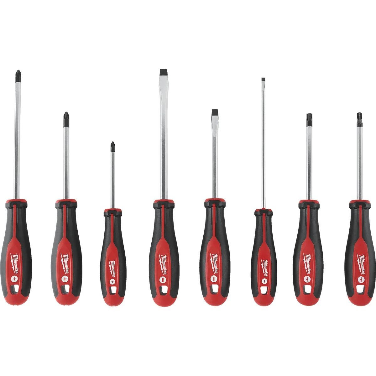 Quality Milwaukee Screwdriver Set w ECX 8-Piece Green