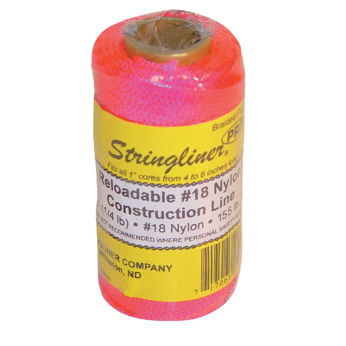 Elite Stringliner 250 Ft. Fluorescent Pink Braided Nylon Mason Line Innovative