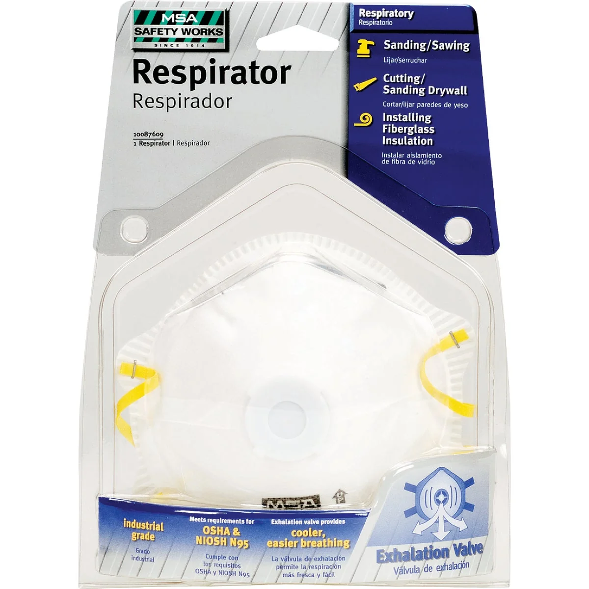 Functional Safety Works N95 Harmful Dust Respirator with Valve Natural