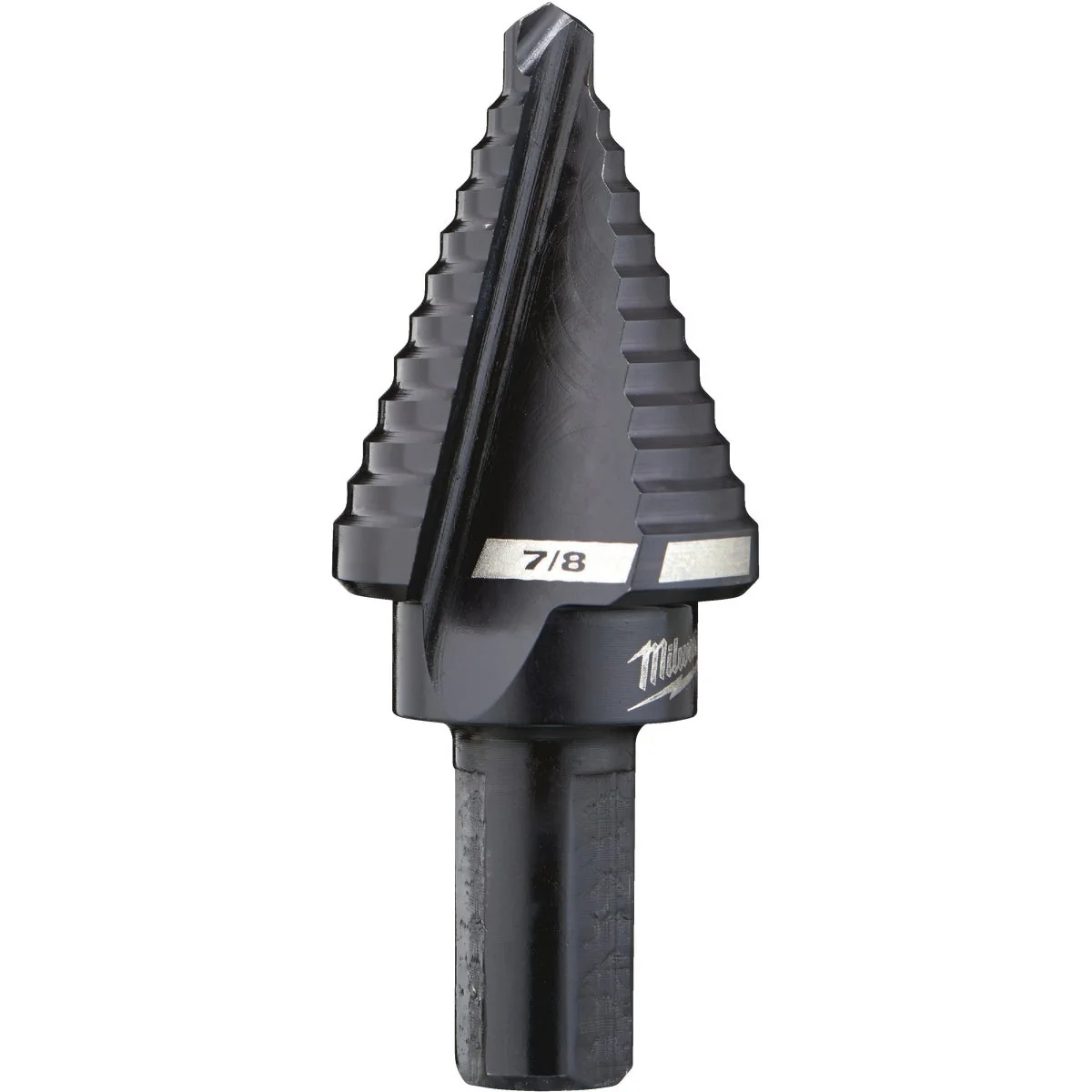 Safe Milwaukee 7 8 In. Single Hole 7 Step Drill Bit 1 Step Specialty