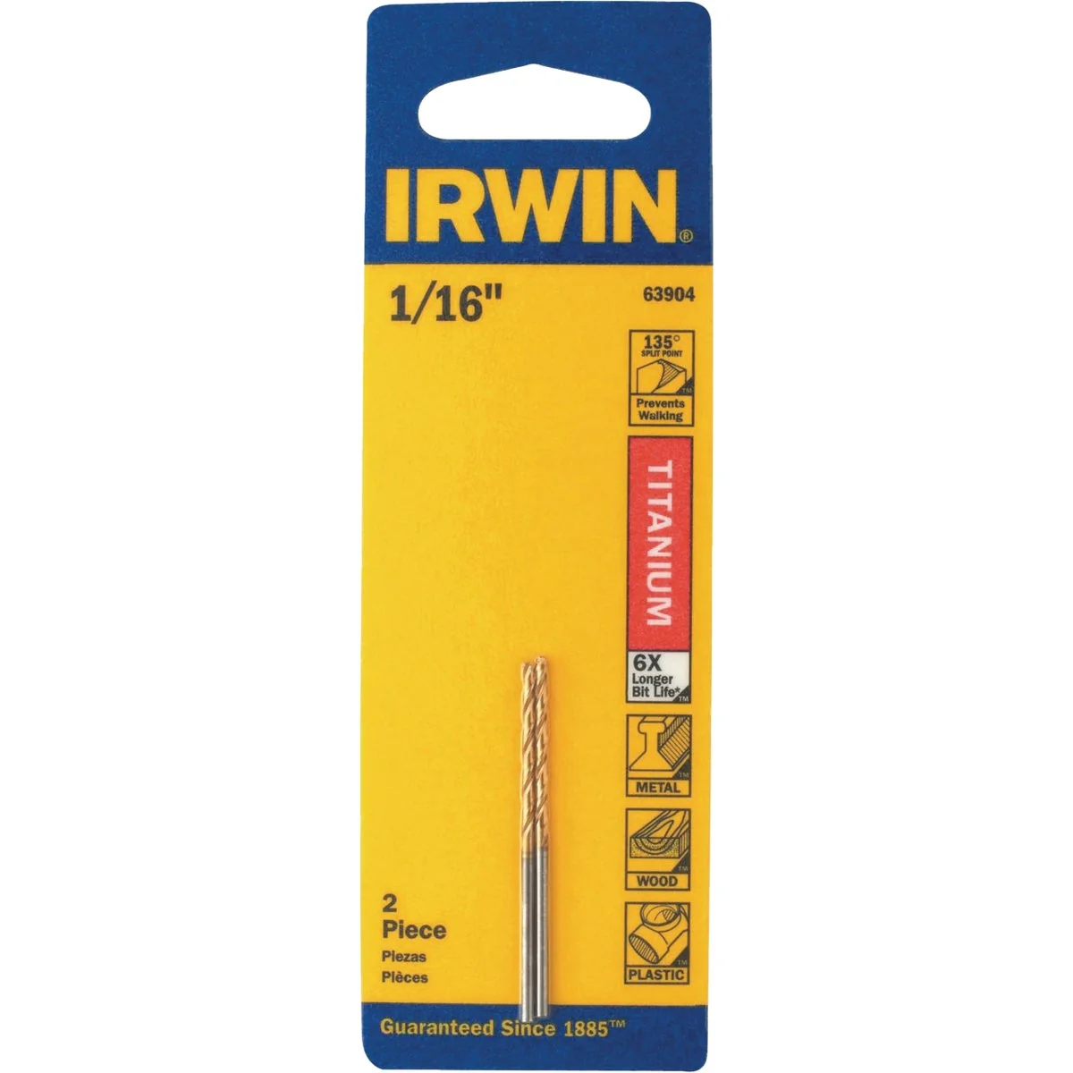 Detailed Irwin 1 16 In. Titanium Drill Bit Enhanced