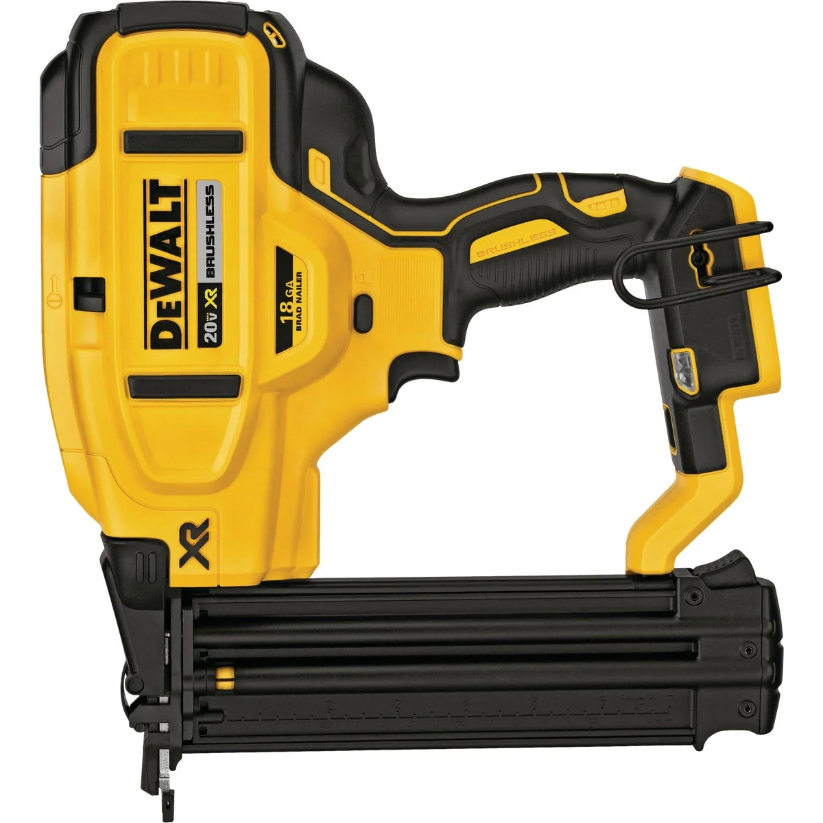Fine Crafted DeWalt 20V MAX XR 18 GA Cordless Brad Nailer Bare Tool Outstanding