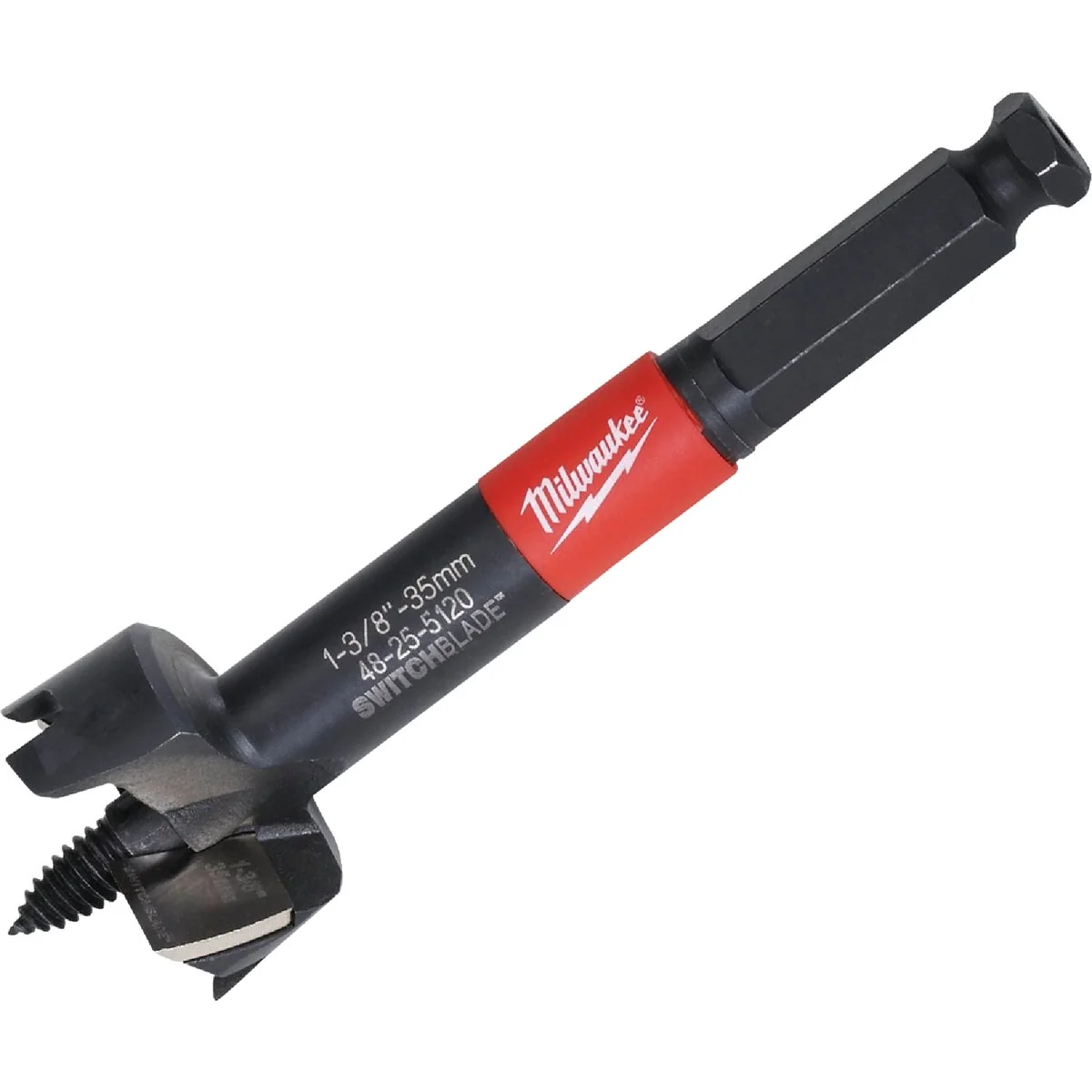 Traditional Milwaukee 1-3 8 In. x 6.5 In. SwitchBlade Self-Feed Wood Bit Classic