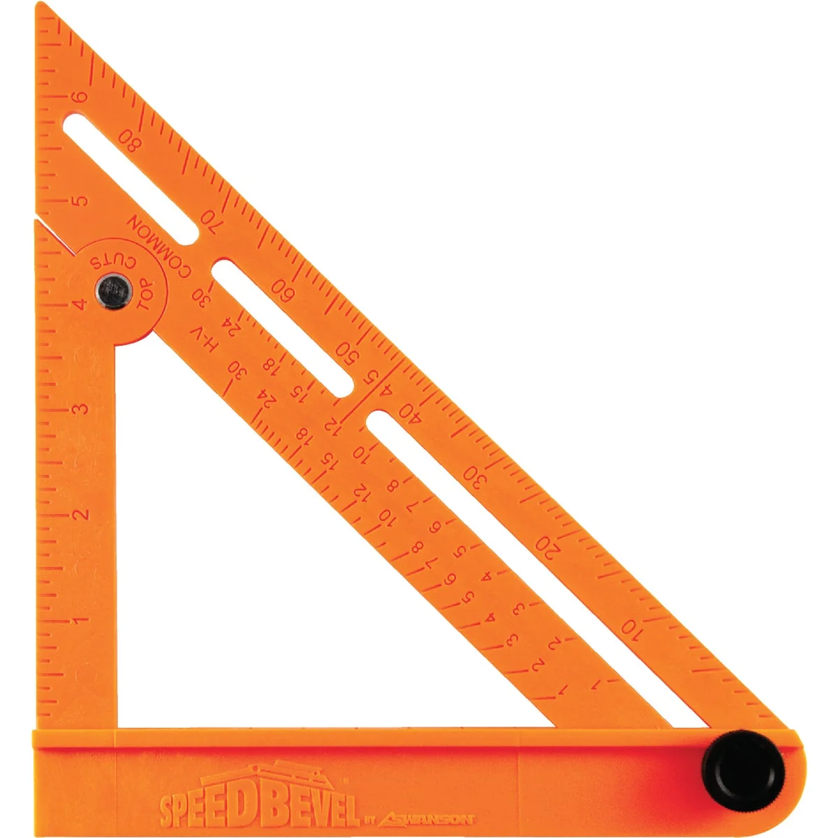 Specialty Swanson Speed Bevel 7 In. Plastic Folding Square and T-Bevel Soft