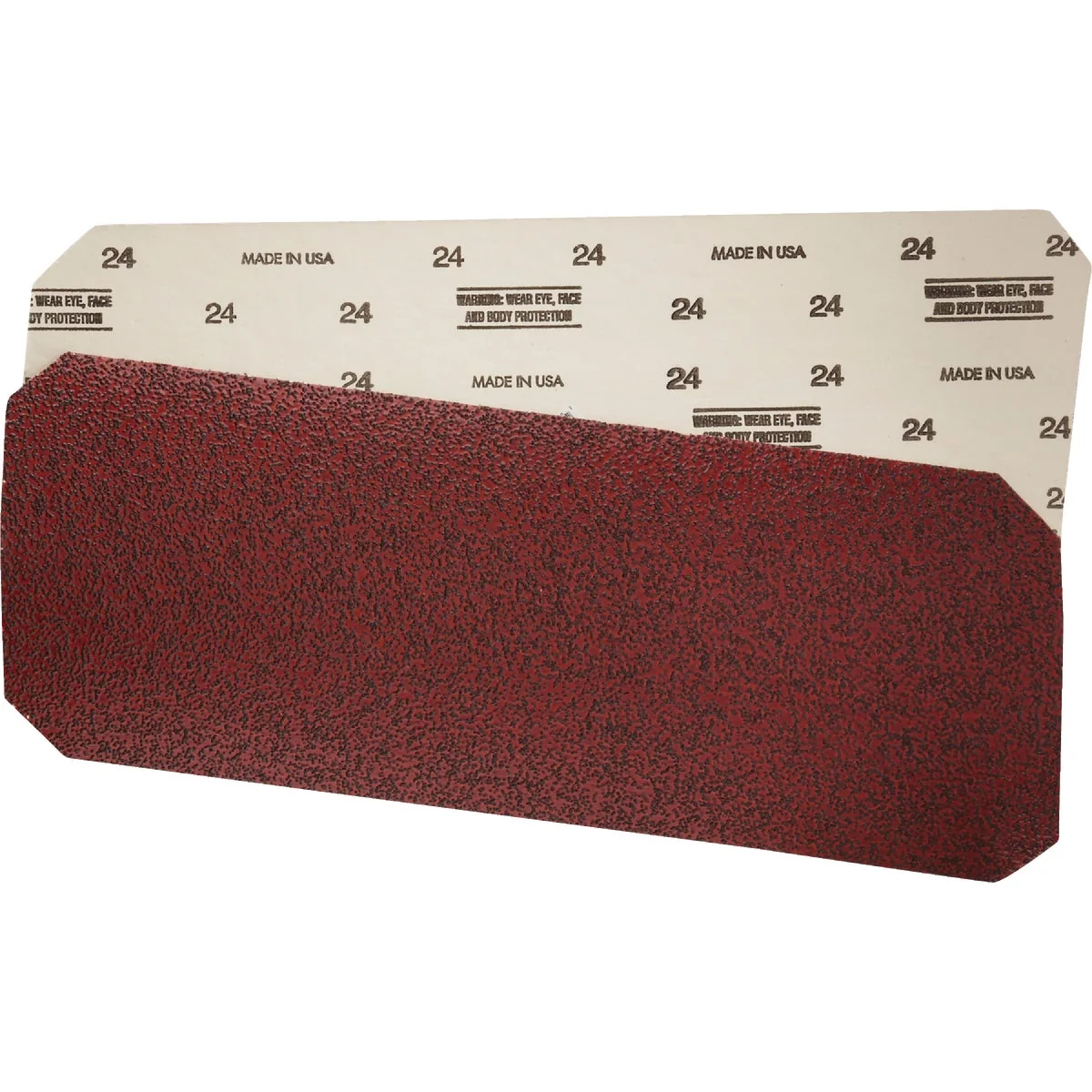 Clean Virginia Abrasives 8 In. x 20-1 8 In. 24 Grit Floor Sanding Sheet for Silver-Line SL-8 Soft
