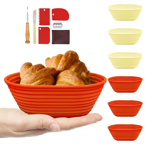 Excellent Silicone Banneton 6 Count Detailed