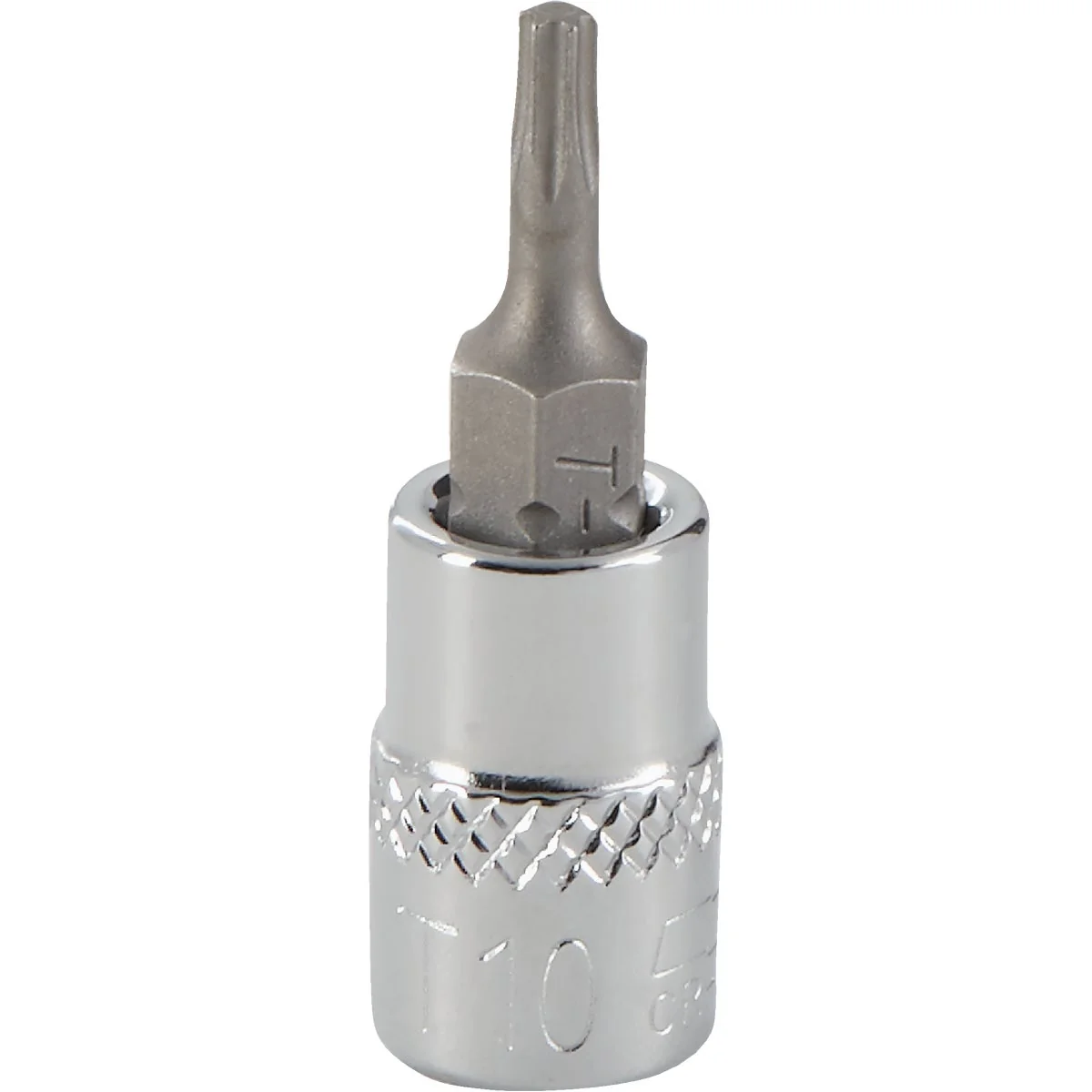 Natural Channellock 1 4 In. Drive T10 6-Point Torx Bit Socket Pure