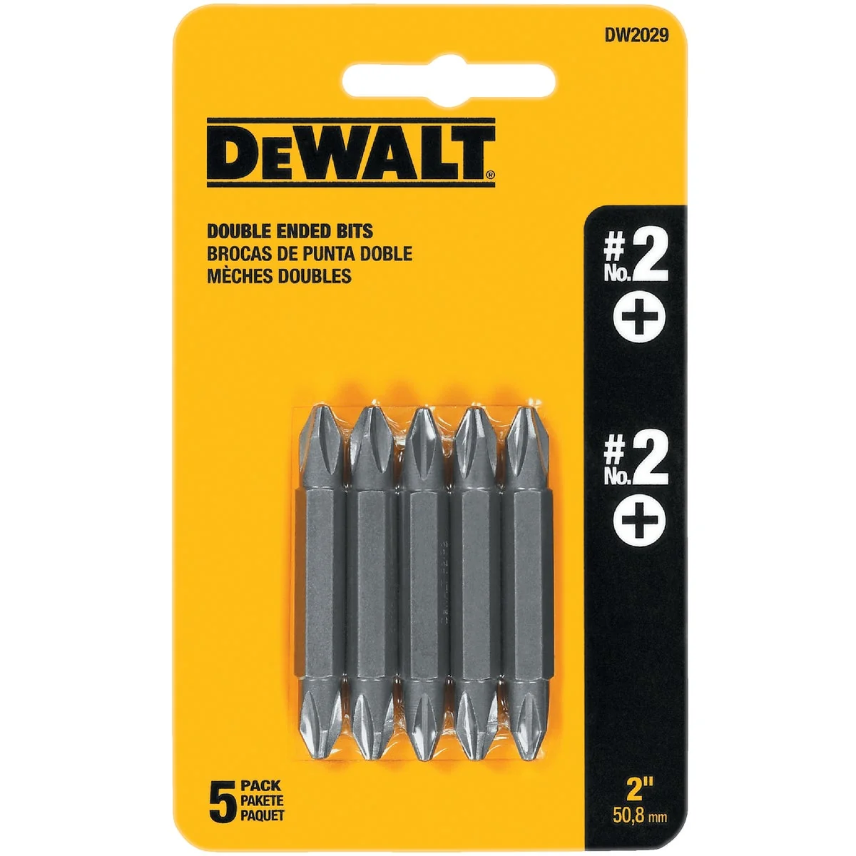 Breathable DeWalt Phillips 2 Phillips Double-End Screwdriver Bit First-Class