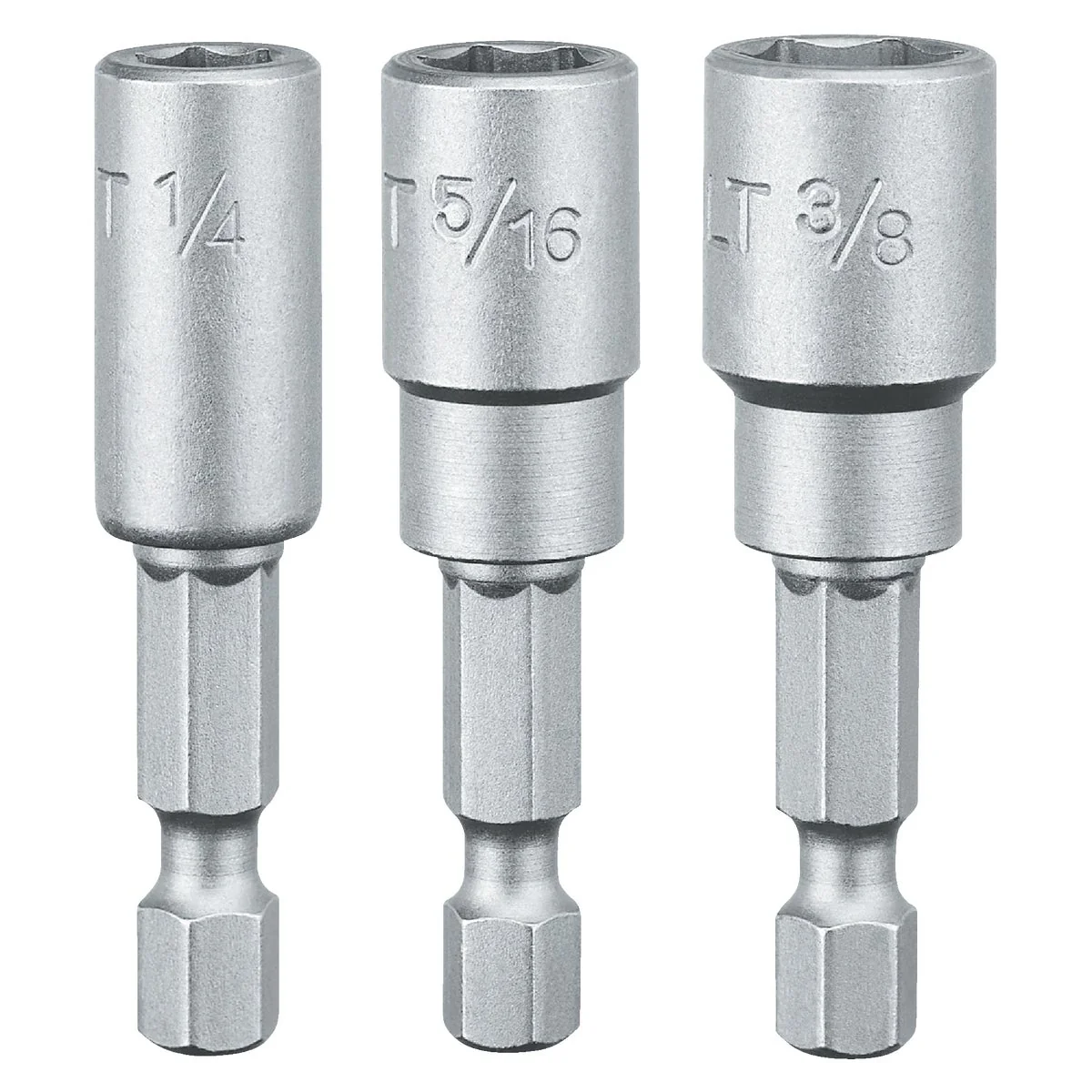 Detailed DeWalt 3-Piece Magnetic Nutdriver Bit Set Fashionable
