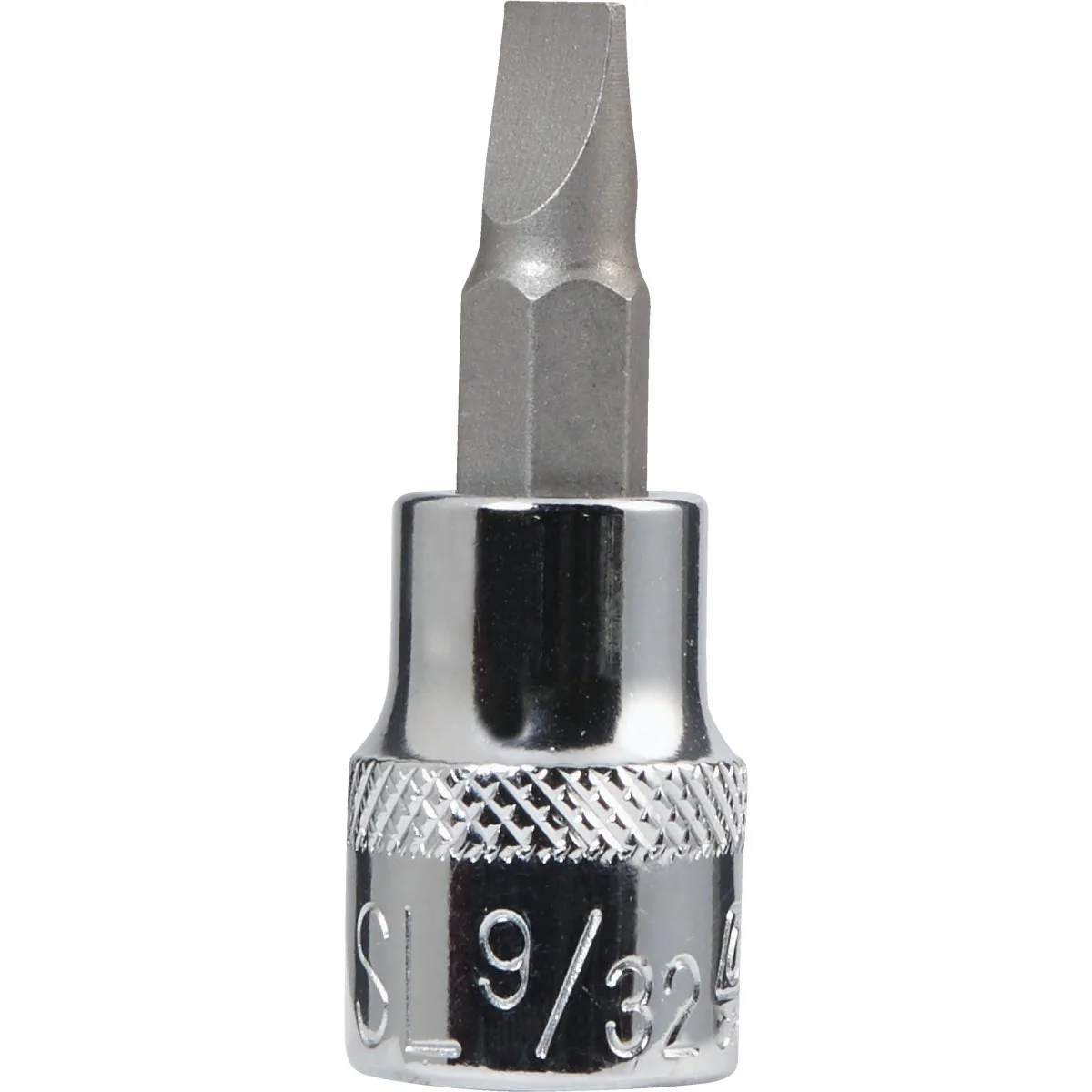 Solid Channellock Standard 3 8 In. Drive 9 32 In. Slotted Screwdriver Bit Socket Outstanding