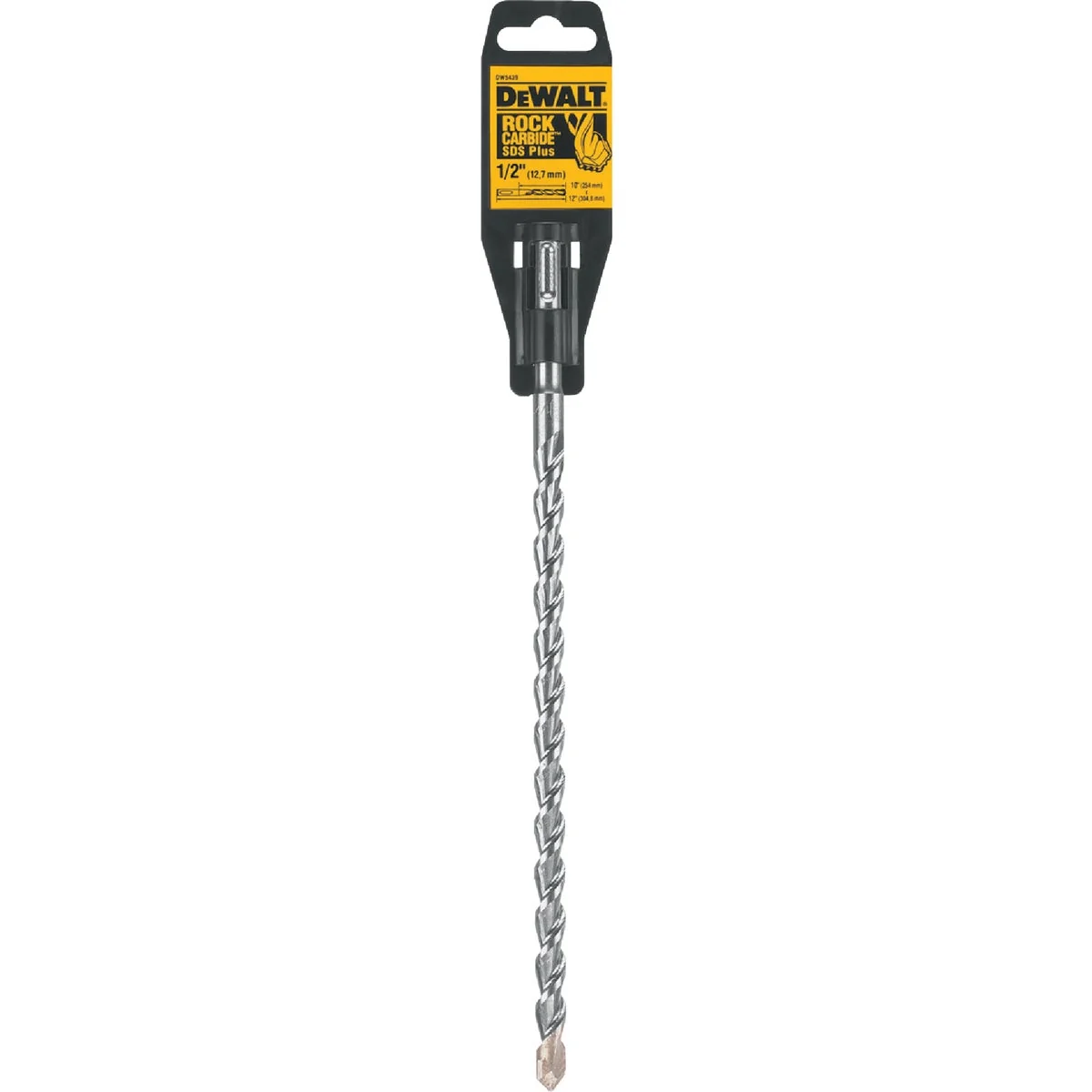 Expertly Made DeWalt SDS-Plus 1 2 In. x 12 In. 2-Cutter Rotary Hammer Drill Bit Safe
