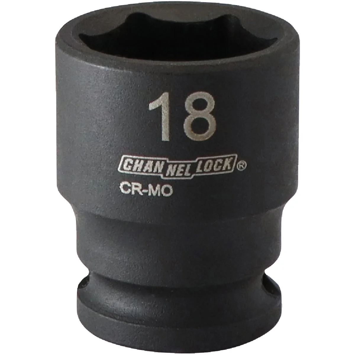 Eco-Friendly Channellock 3 8 In. Drive 18 mm 6-Point Shallow Metric Impact Socket Effective