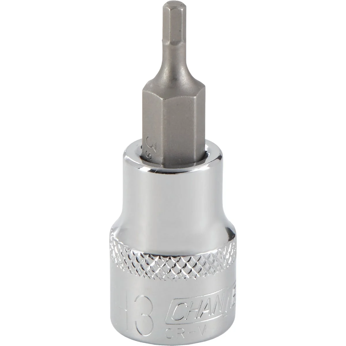 Smooth Channellock 3 8 In. Drive 3 mm 6-Point Metric Hex Bit Socket High-Grade